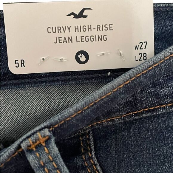 Hollister Curvy Jean size 5R 27/28 - Picture 7 of 8
